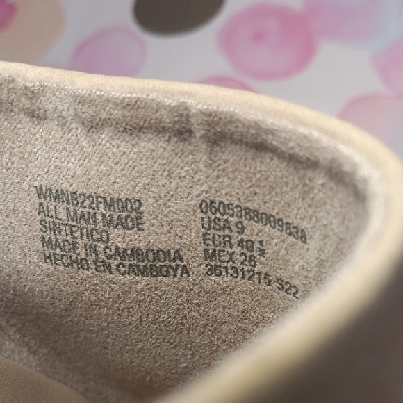 No Boundaries Beige Platform Slides - Picture 8 of 9